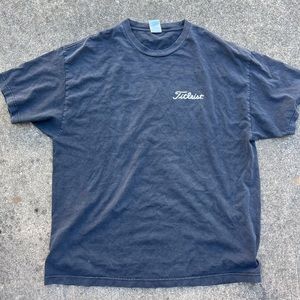 Nice vintage black fade titleist shirt size 2XL